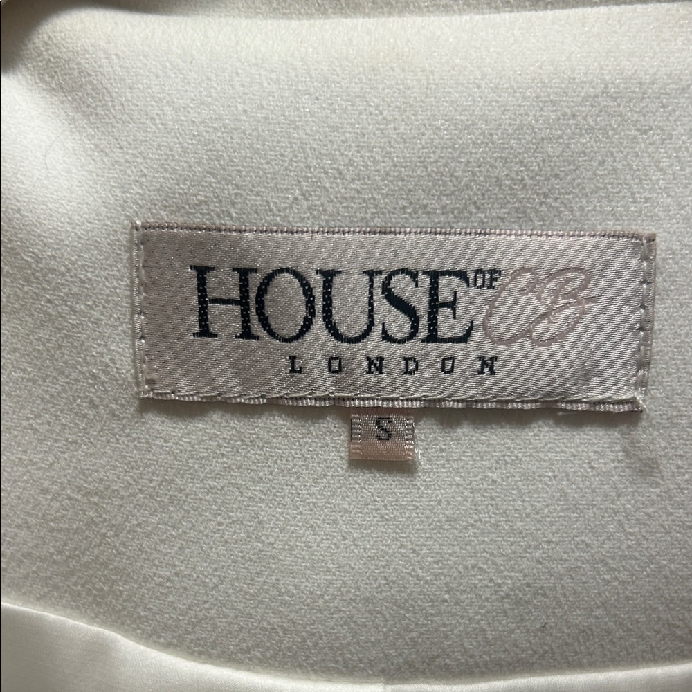House of CB Ivory Long Sleeve Dress - Picture 7 of 11